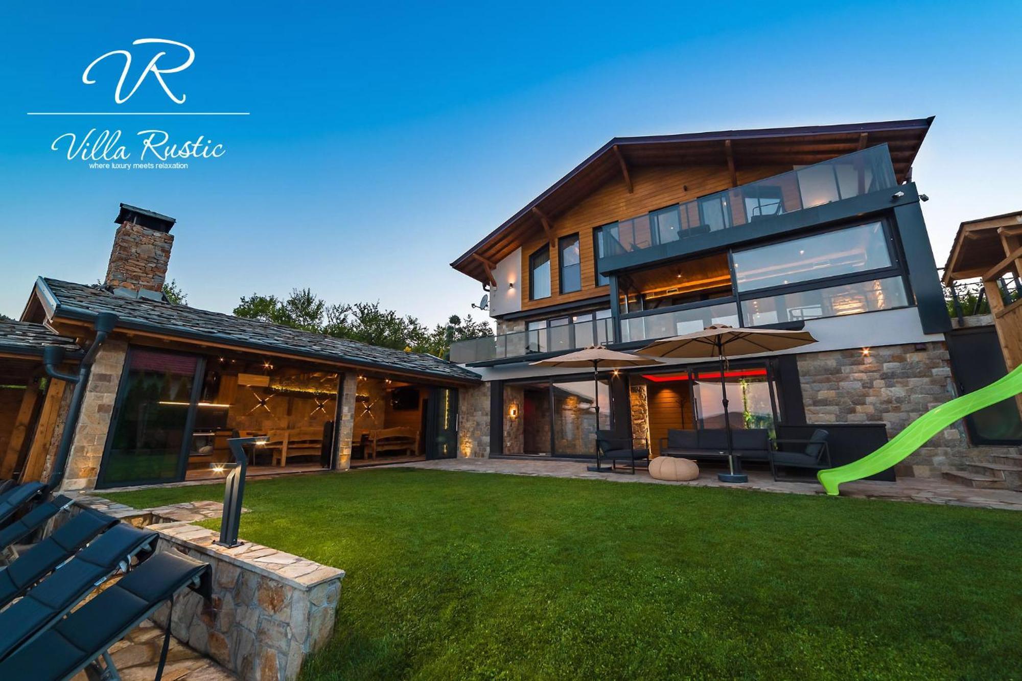 Вила Рустик / Villa Rustic Kyustendil ภายนอก รูปภาพ