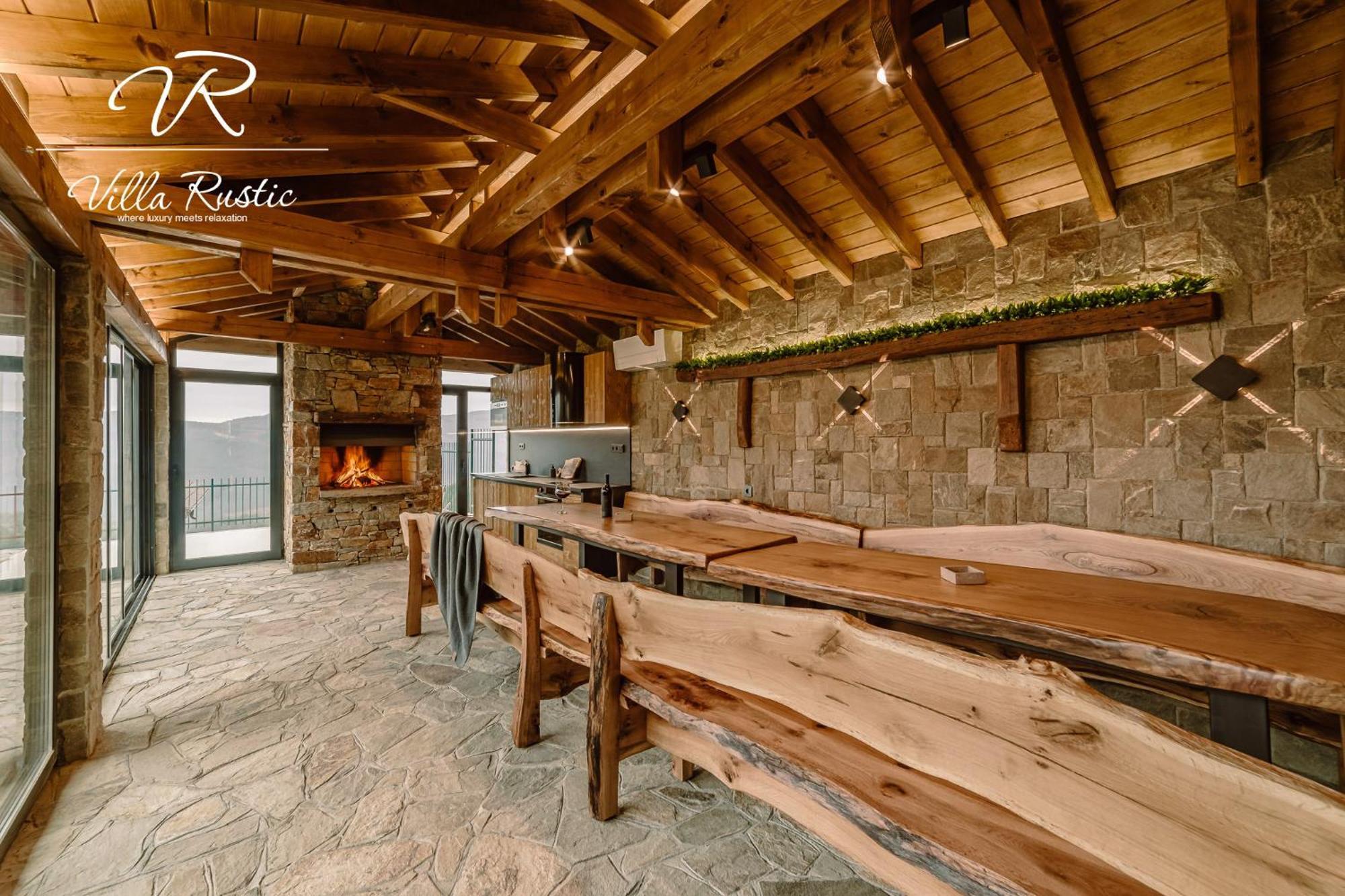 Вила Рустик / Villa Rustic Kyustendil ภายนอก รูปภาพ
