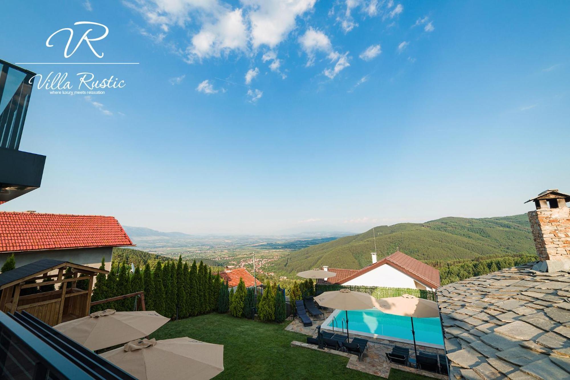 Вила Рустик / Villa Rustic Kyustendil ภายนอก รูปภาพ