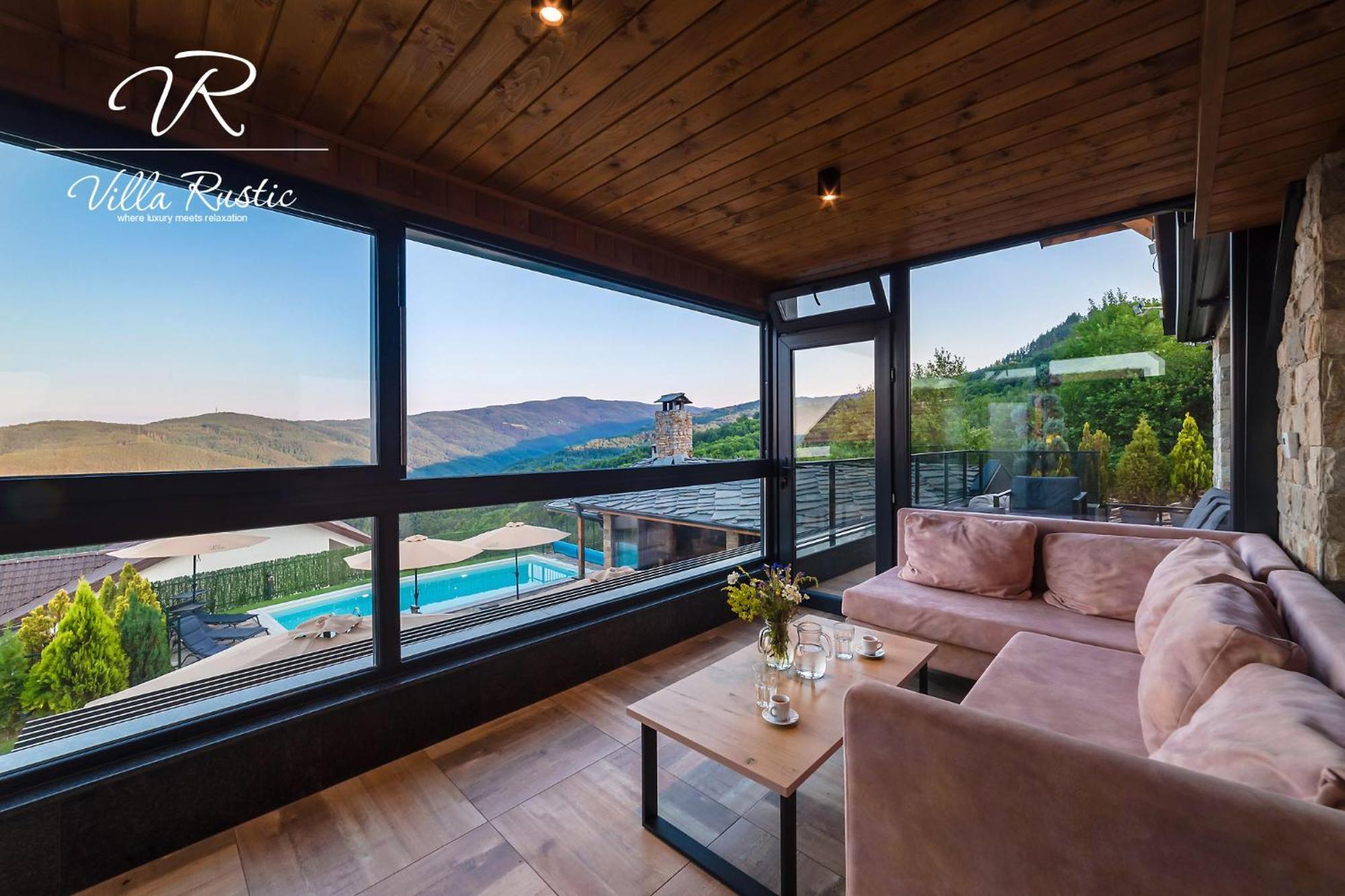 Вила Рустик / Villa Rustic Kyustendil ภายนอก รูปภาพ