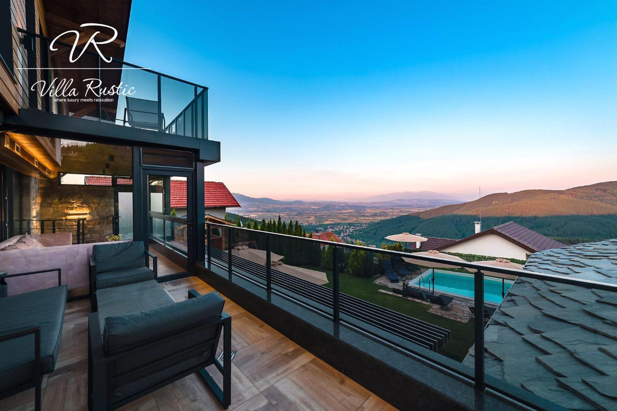 Вила Рустик / Villa Rustic Kyustendil ภายนอก รูปภาพ