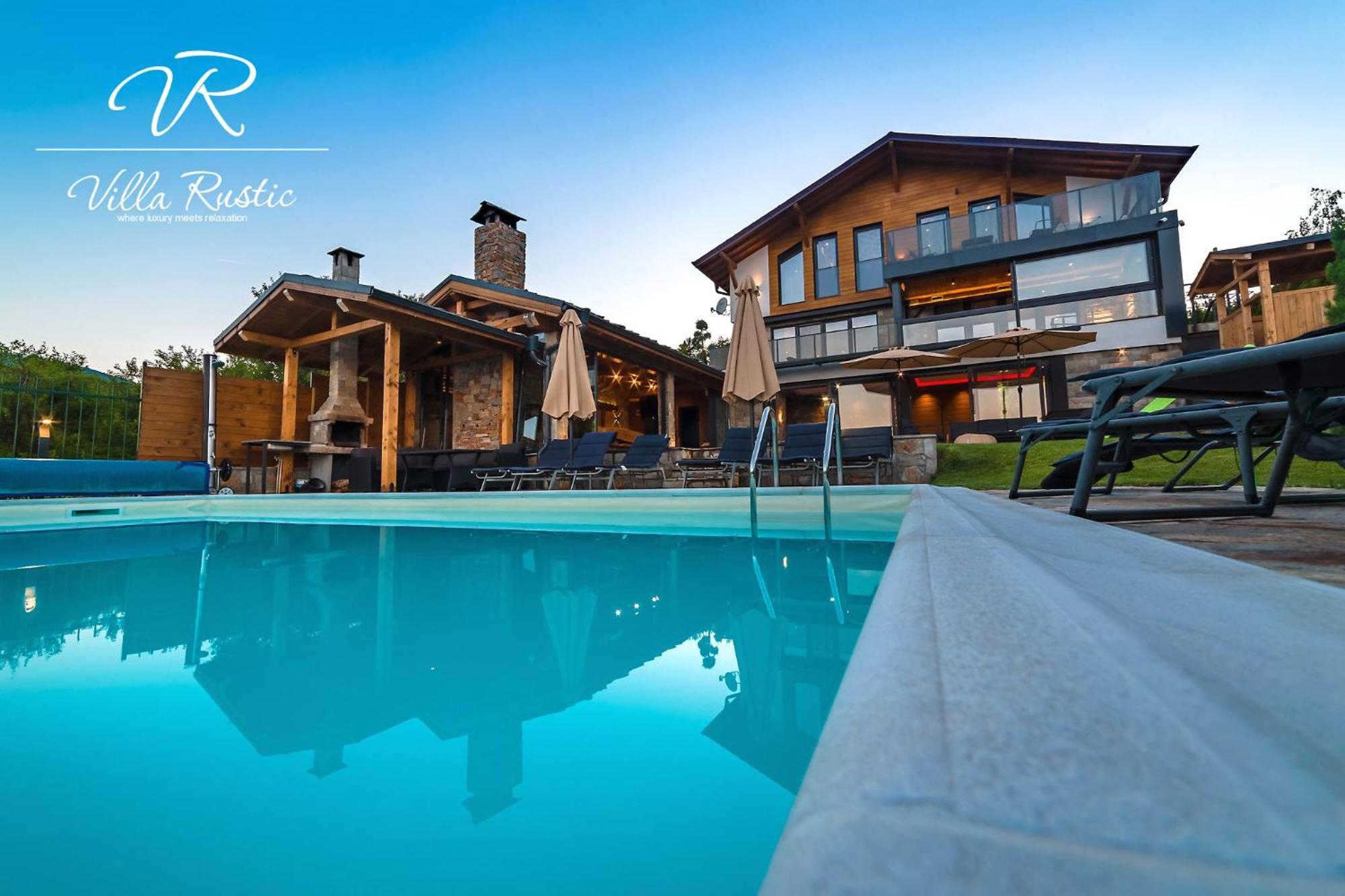 Вила Рустик / Villa Rustic Kyustendil ภายนอก รูปภาพ