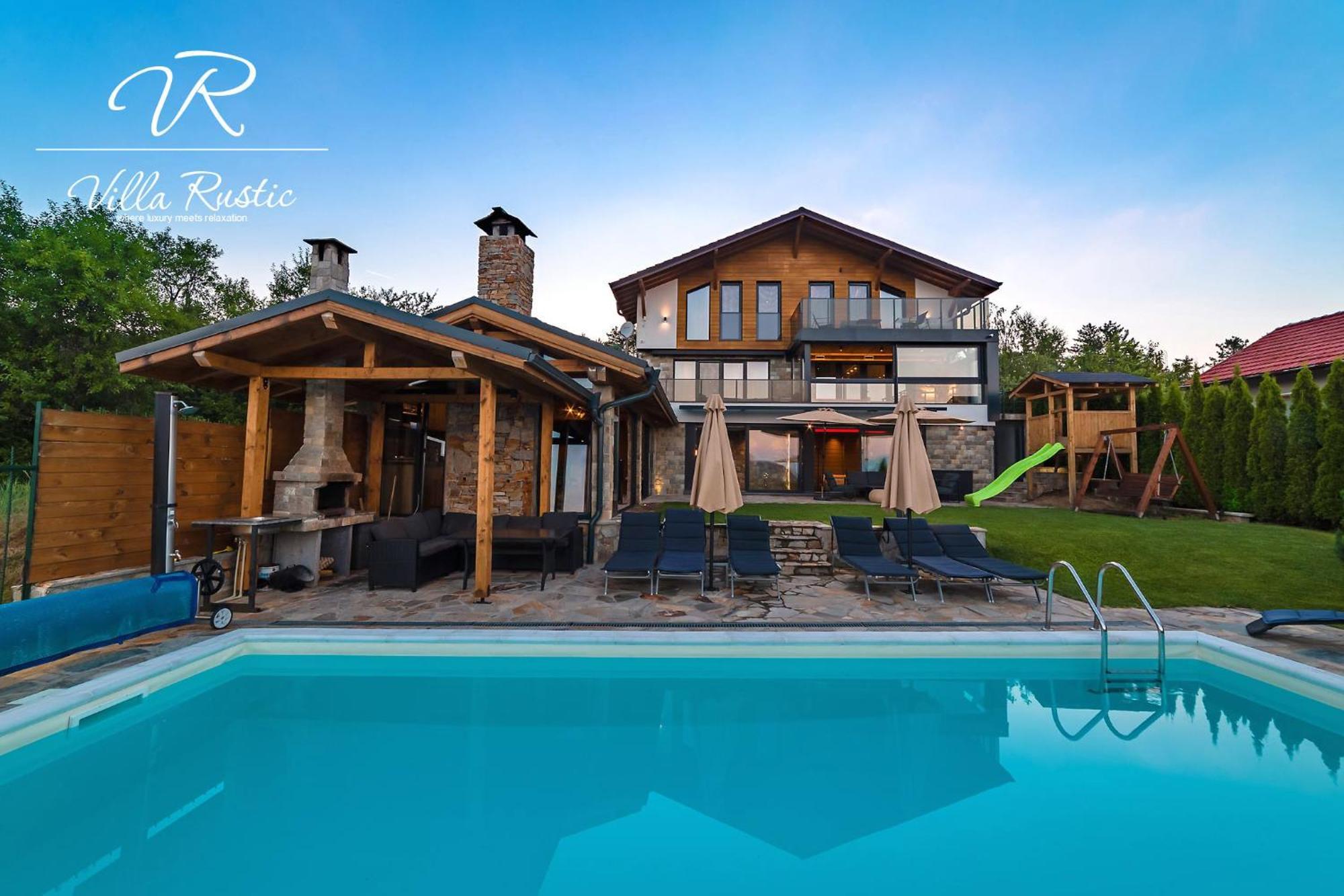 Вила Рустик / Villa Rustic Kyustendil ภายนอก รูปภาพ